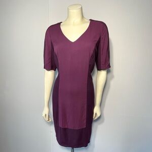 Boden Limited Edition Colorblock Elbow Sleeve Dress Size 8